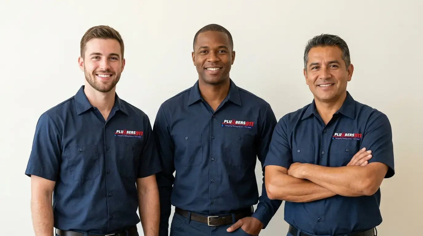 Plumbers 911 Lombard team
